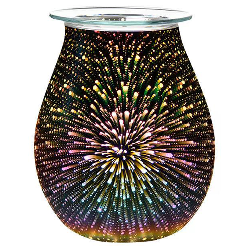Large 3D Colorful Galaxy Oil Warmer